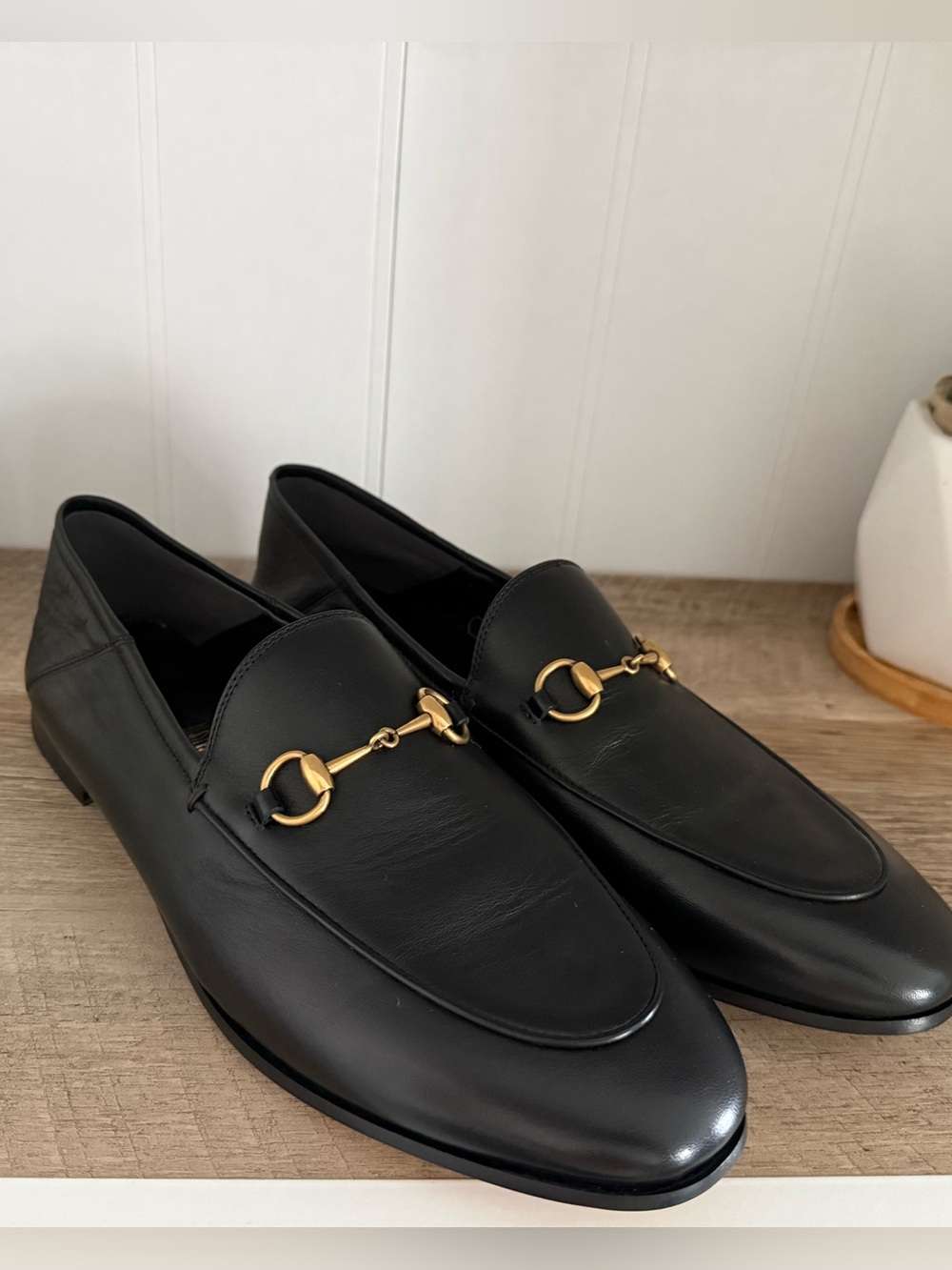 Like New Black Gucci Jordaan Loafers (Men’s sz 9/Women’s sz 10)